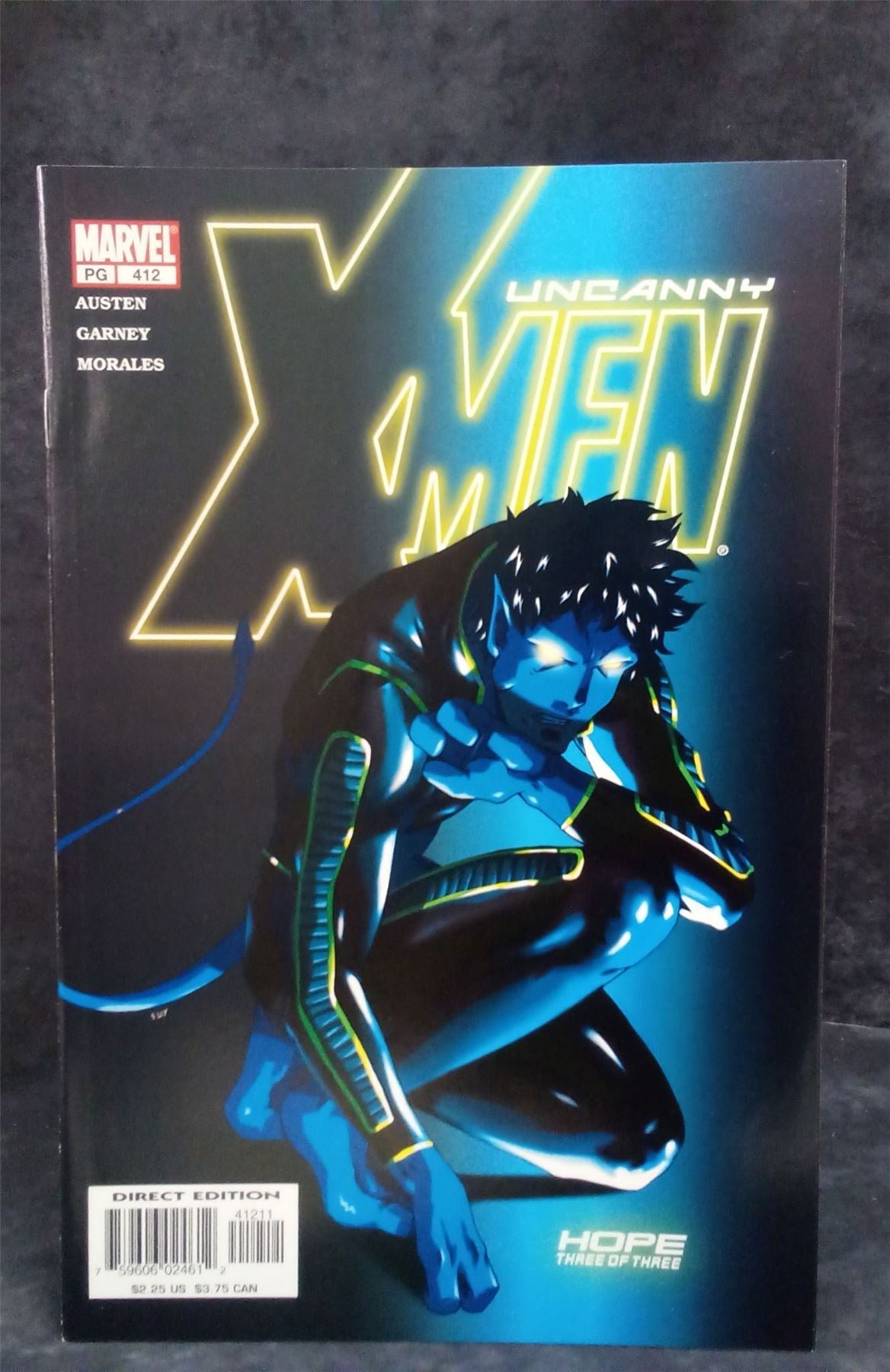The Uncanny XMen #412 Direct Edition 2002 Marvel Comics Comic Book