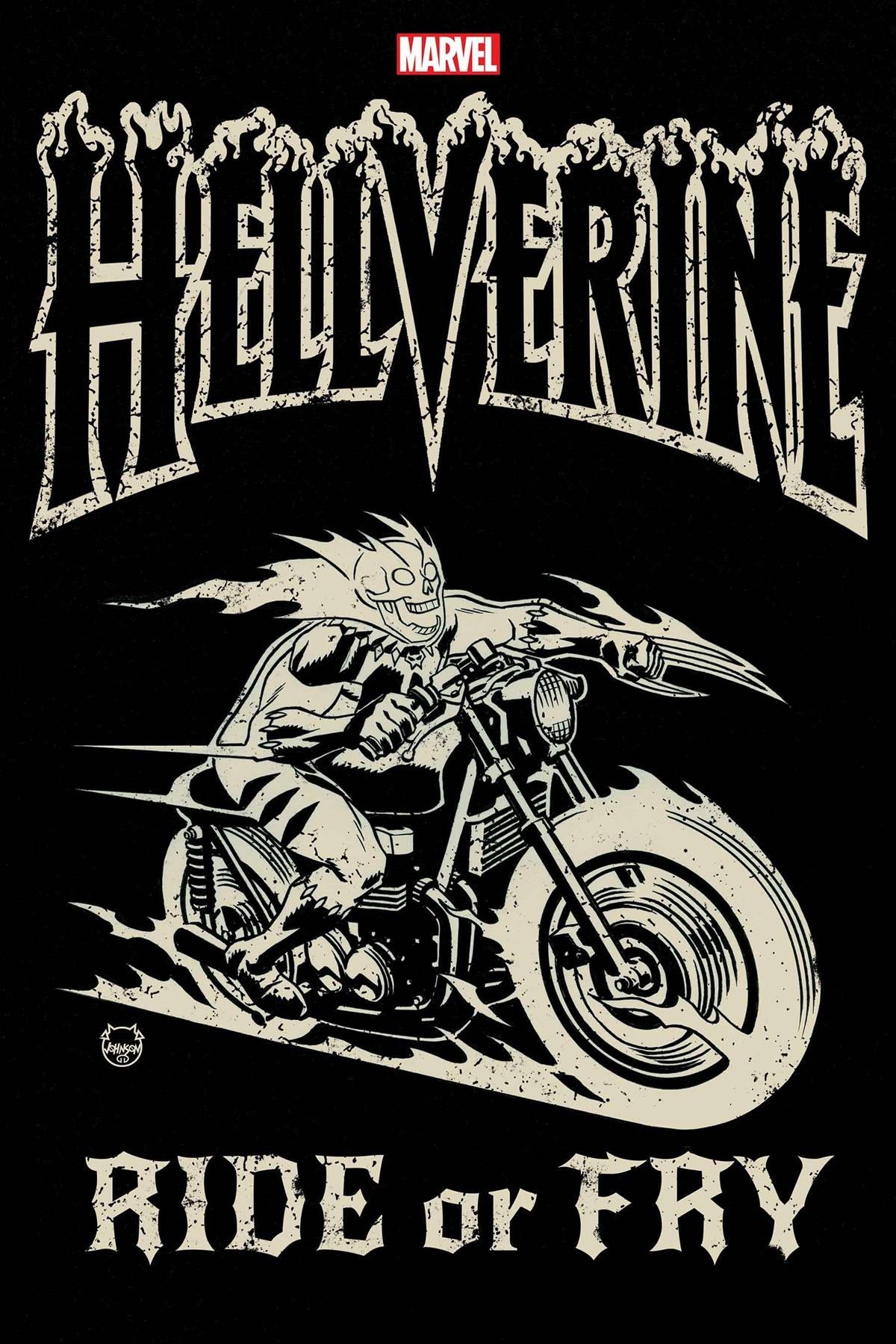 Hellverine #1 Dave Johnson Var Dave Johnson Var Marvel Prh Comic Book 2024
