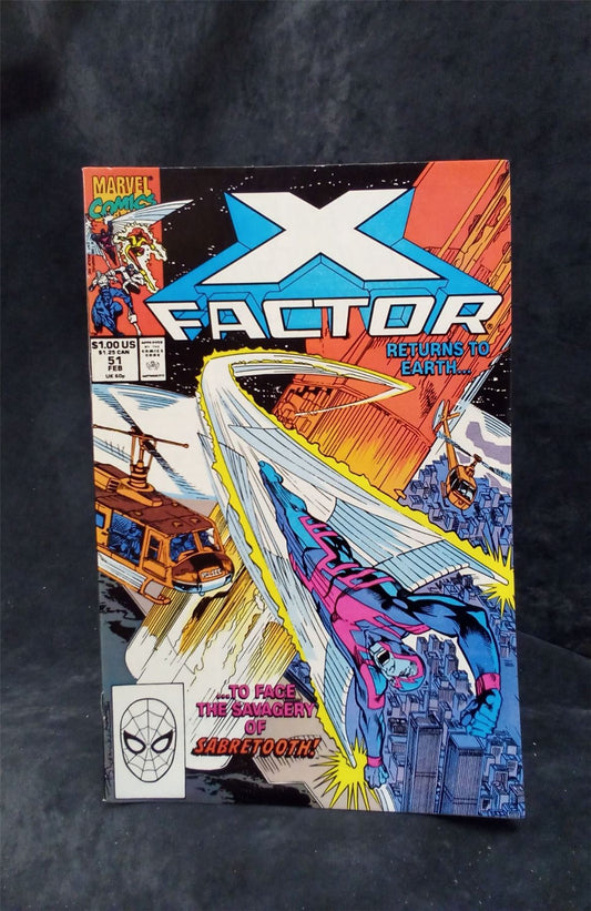 X-Factor #51 1990 Marvel Comics Comic Book