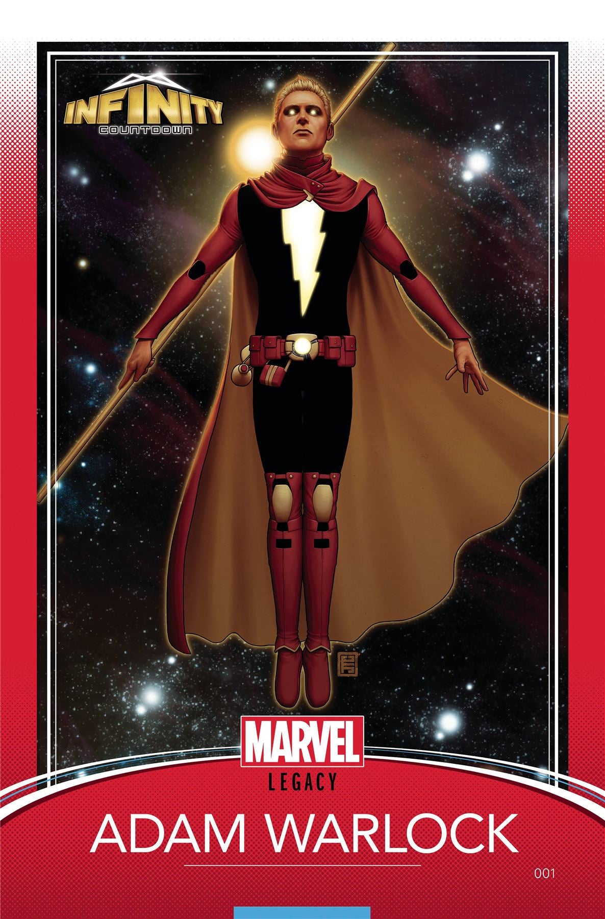 Infinity Countdown #1 (Christopher Trading Card Var Leg) Marvel Comics Comic Book