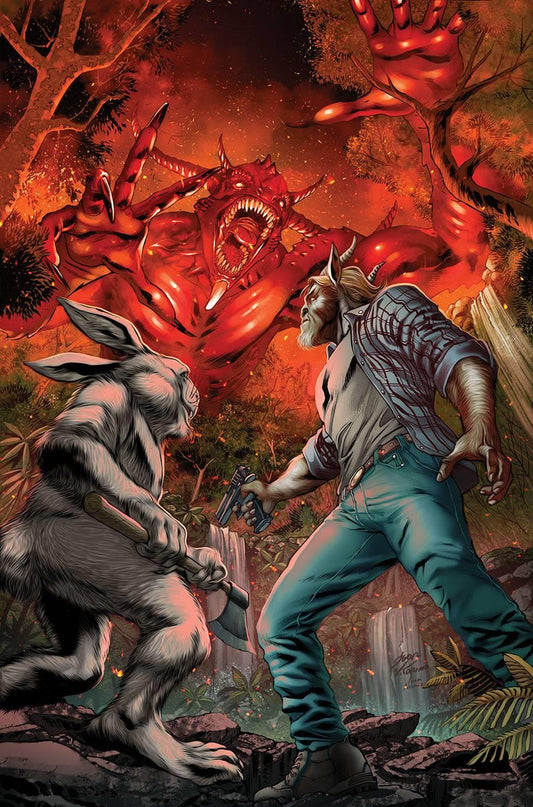 Man Goat & Bunny Man #3 (of 3) Cvr A Vitorino Zenescope Entertainment Inc Comic Book