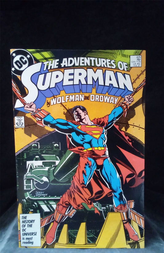 Adventures of Superman #425 1987 DC Comics Comic Book