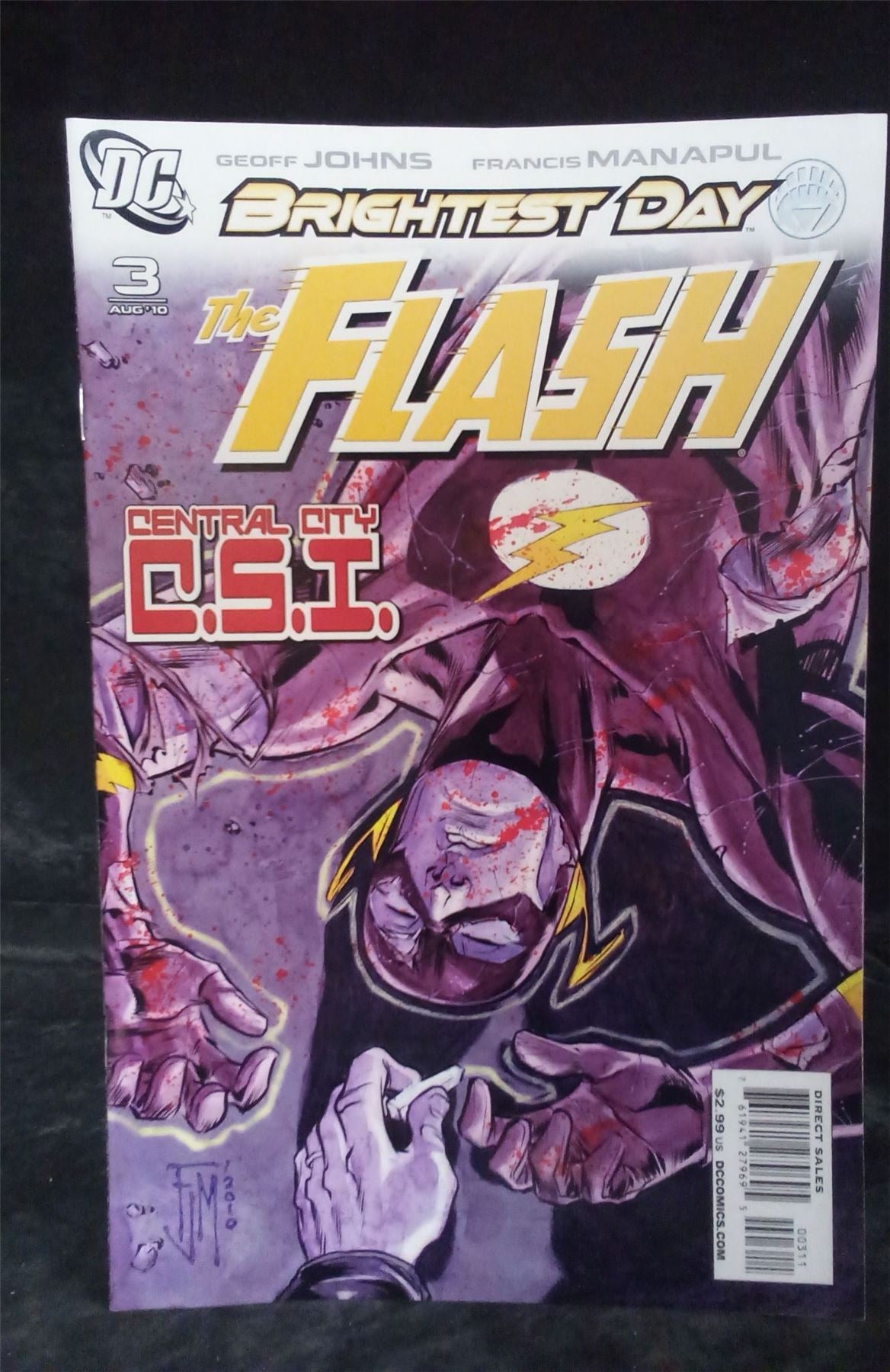 The Flash #3 2010 DC Comics Comic Book
