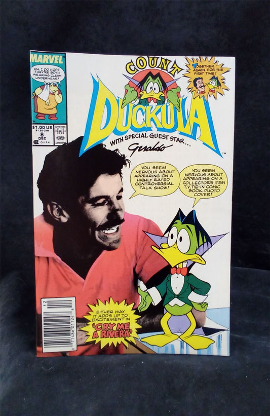 Count Duckula #8 1989 Marvel Comics Comic Book