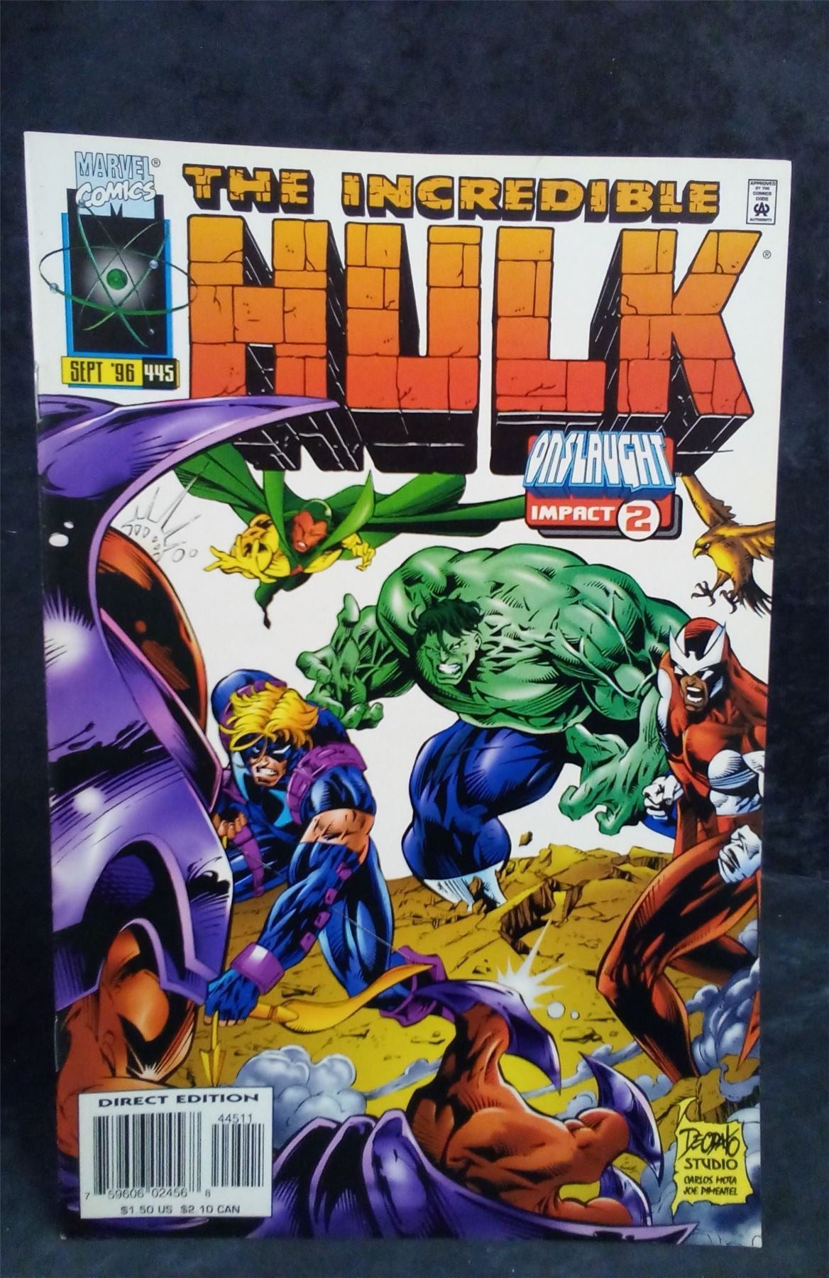 The Incredible Hulk #445 1996 Marvel Comics Comic Book