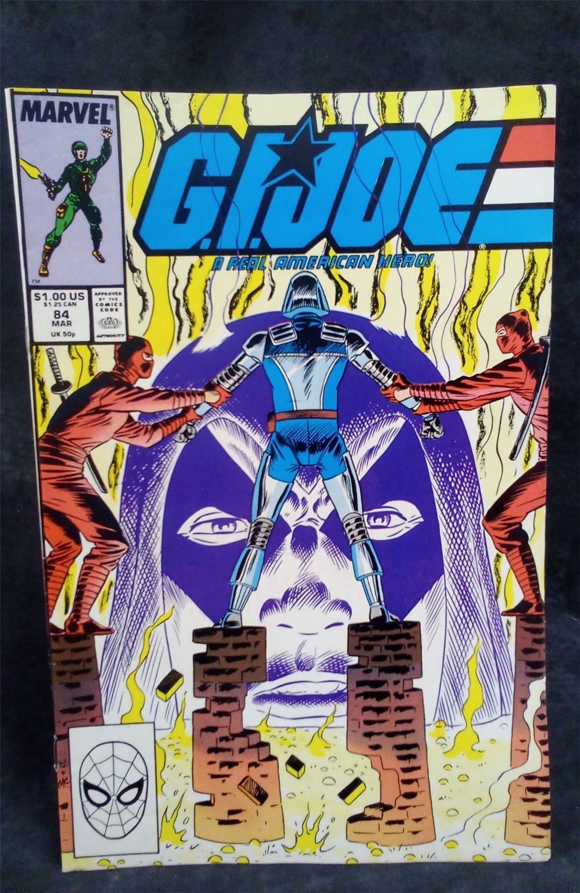 G.I. Joe: A Real American Hero #84 1989 Marvel Comics Comic Book