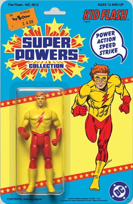 Flash #12 Cvr D Jason Geyer & Alex Saviuk Dc Super Powers Card Stock Var DC Comics Comic Book