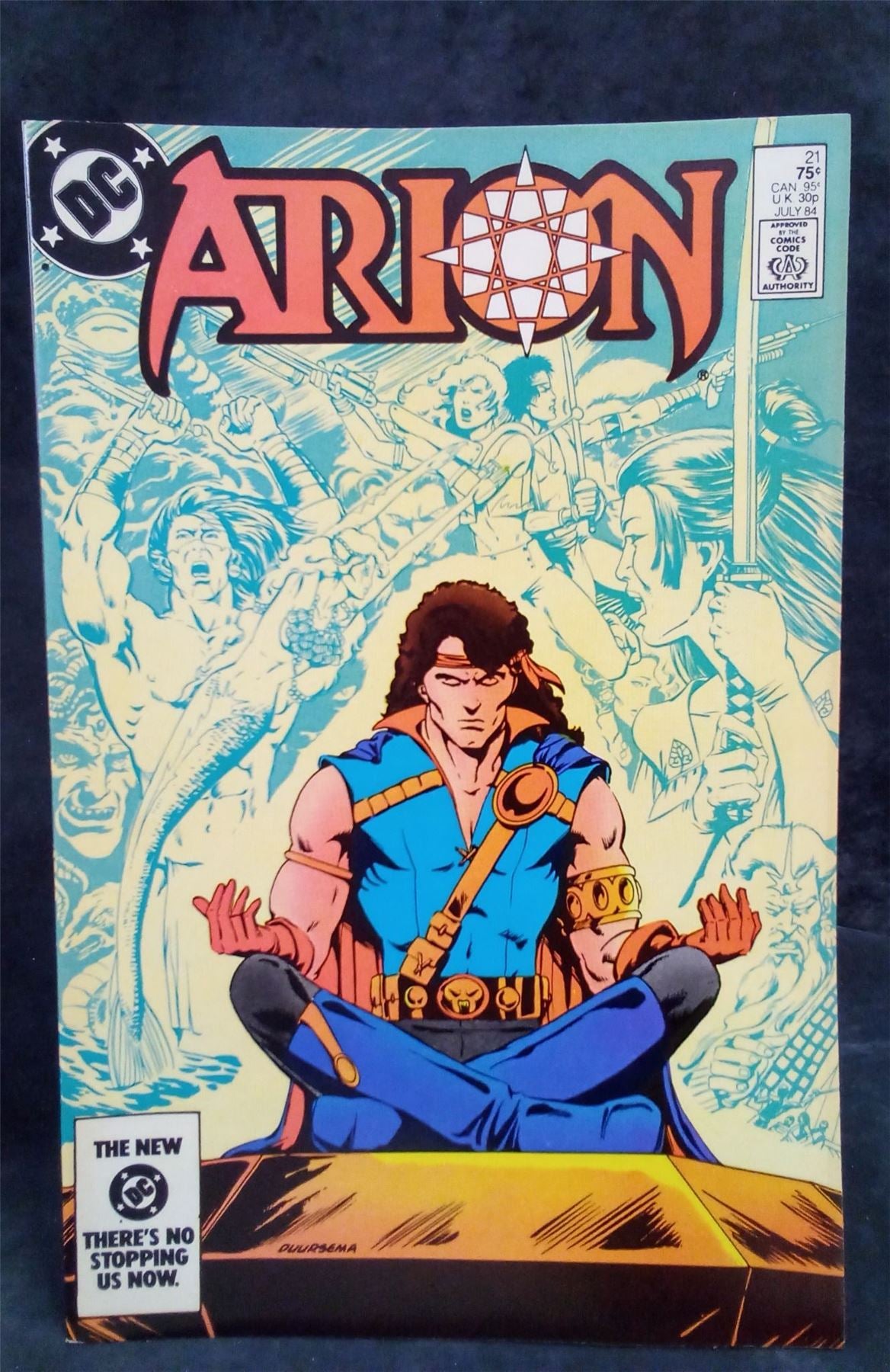 Arion, Lord of Atlantis #21 Direct Edition (1984 DC Comics Comic Book