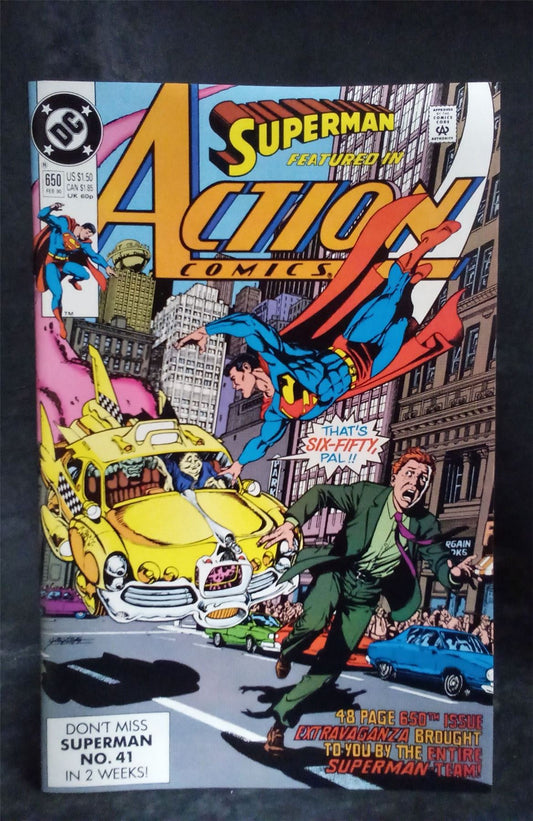 Action Comics #650 1990 DC Comics Comic Book
