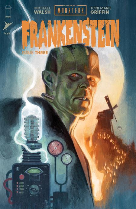 Universal Monsters Frankenstein #3 (of 4) Cvr B Julian Totino Tedesco Var Image Comics Comic Book