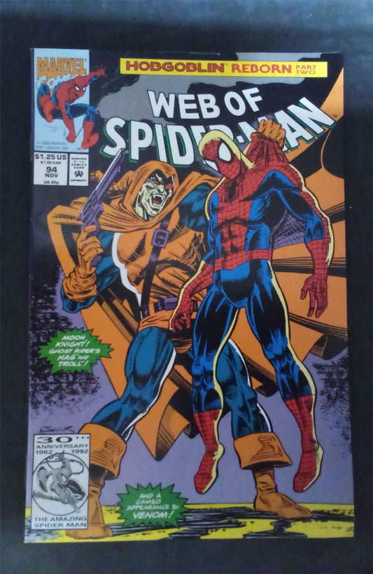 Web of Spider-Man #94 1992 marvel Comic Book