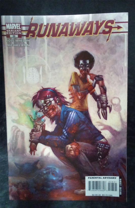 Runaways #28 Variant Cover 2007 Marvel Comics Comic Book