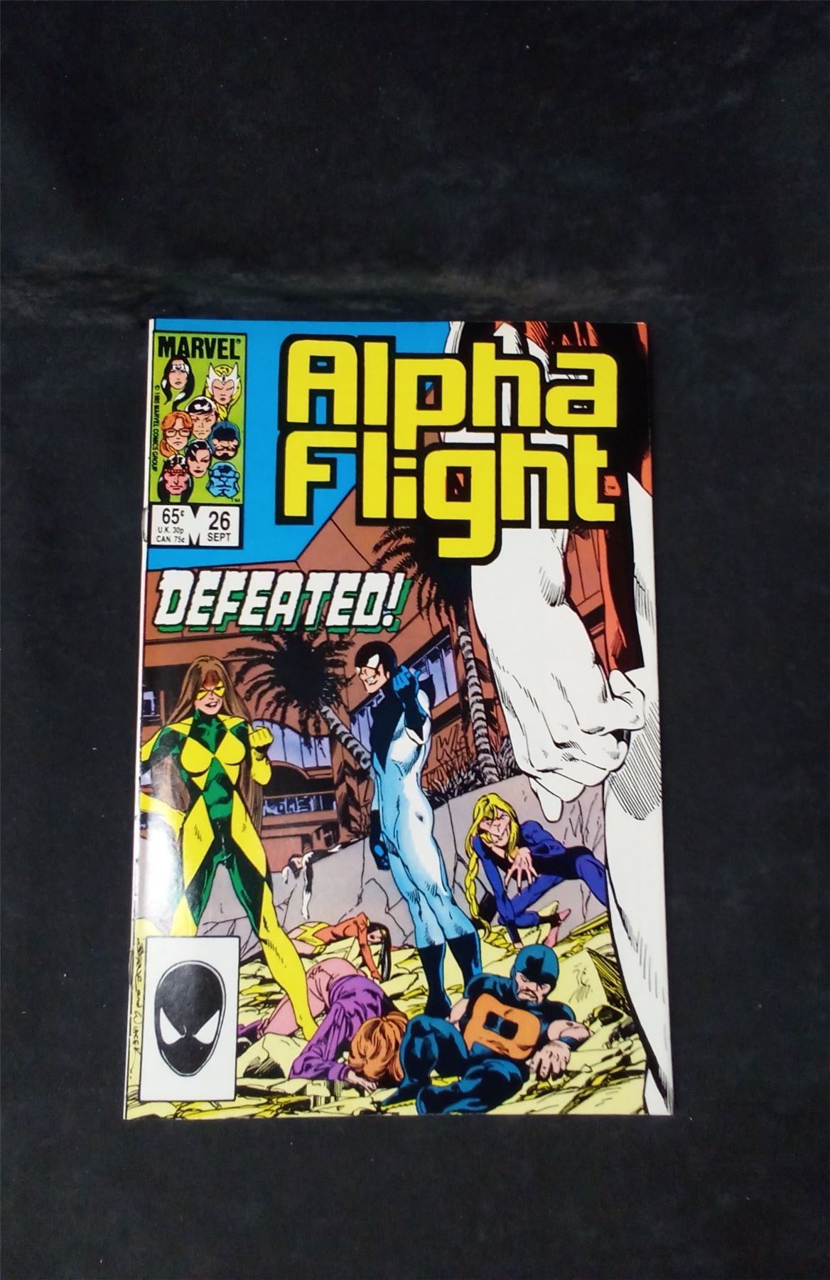 Alpha Flight #26 Direct Edition 1985 marvel Comic Book