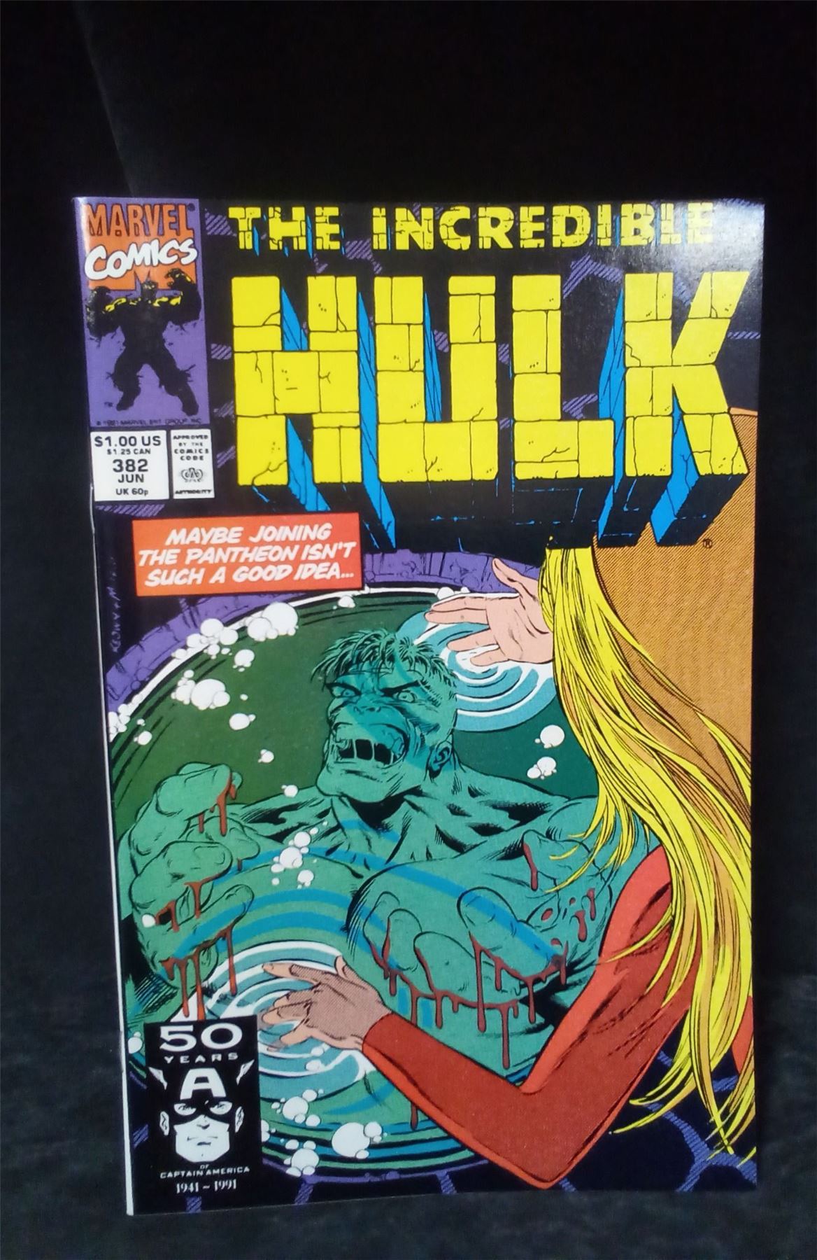 The Incredible Hulk #382 1991 Marvel Comic Book