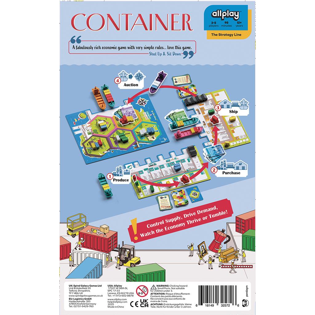 Container By Allplay Board Game