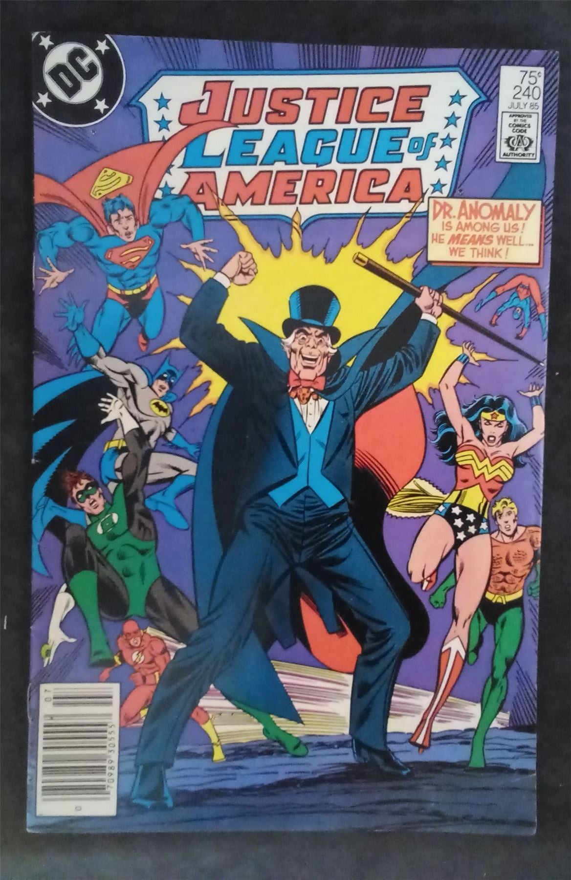 Justice League of America #240 1985 dc-comics Comic Book dc-comics Comic Book