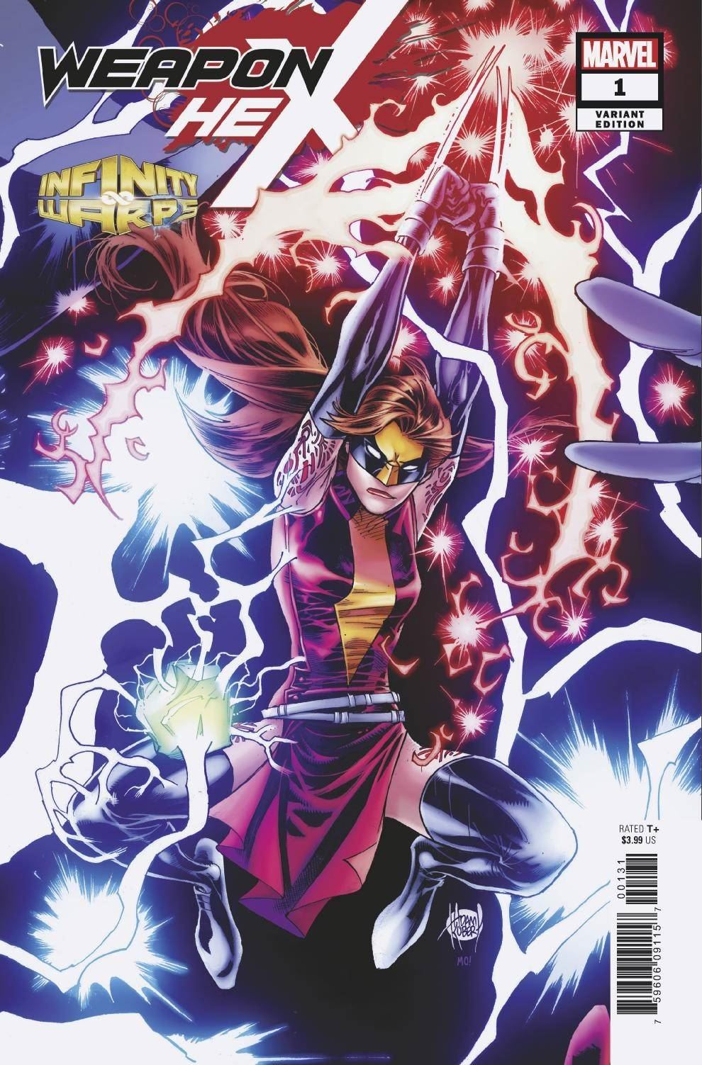 Infinity Wars Weapon Hex #1 (Kubert Connecting Var) Marvel Comics Comic Book