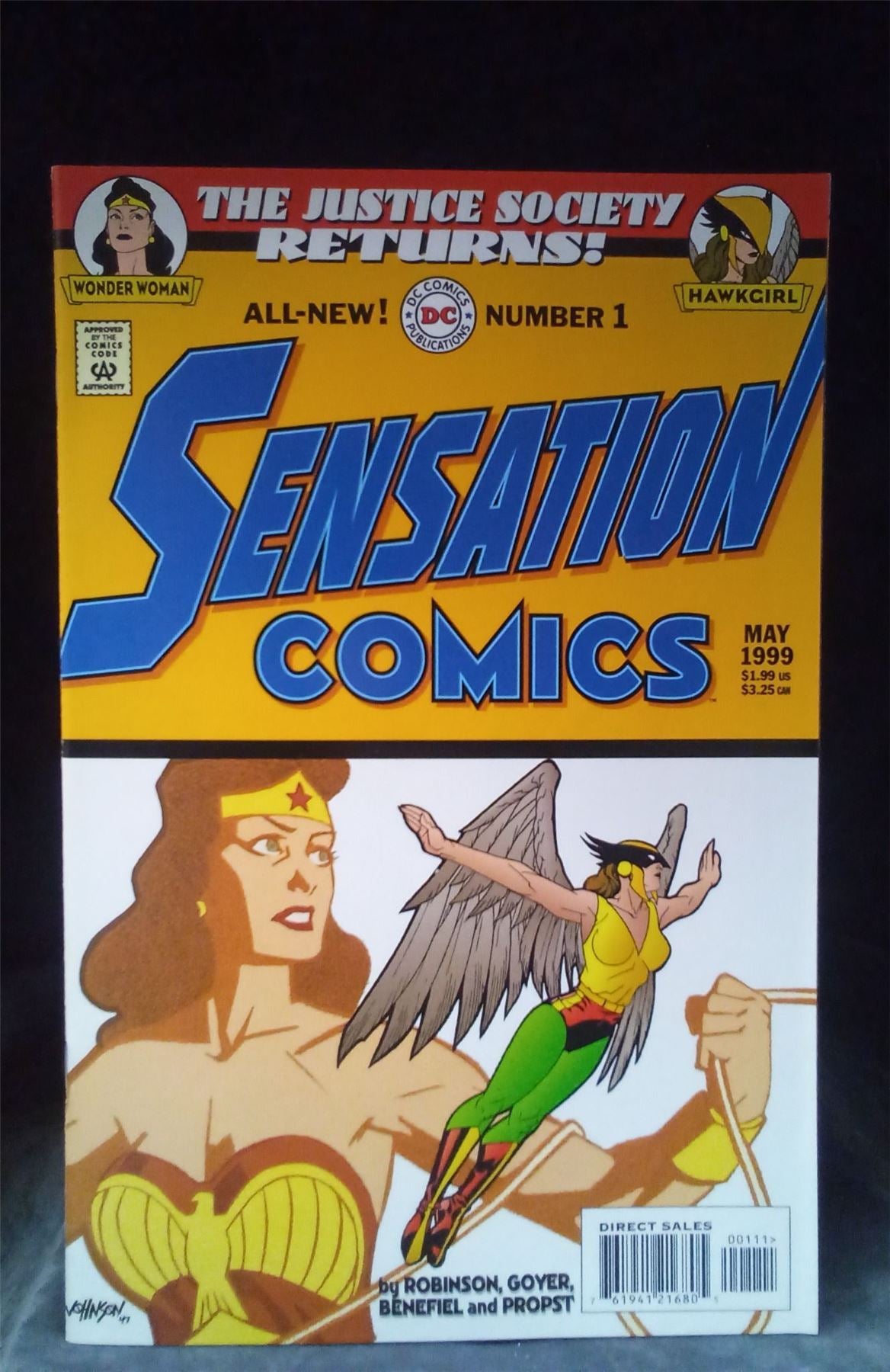 Sensation Comics 1999 DC  Comics Comic Book