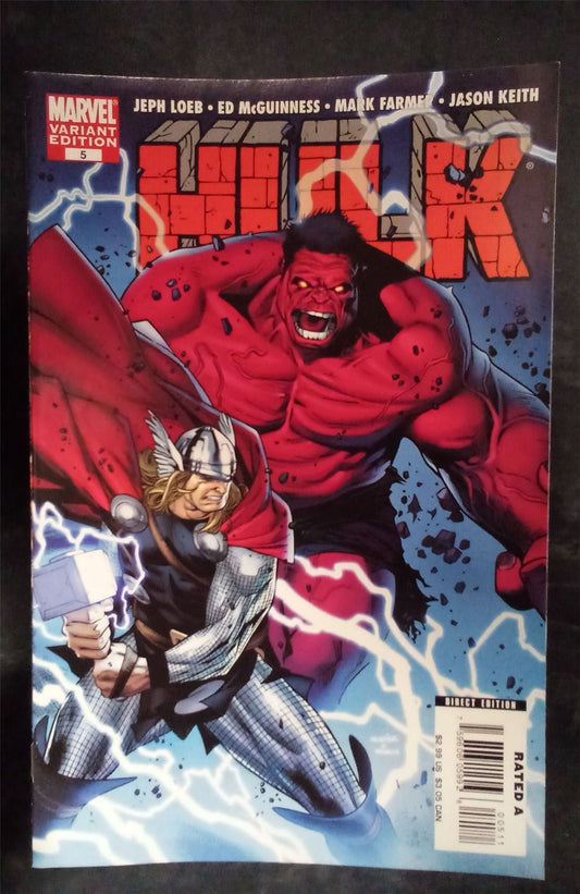 Hulk #5 Coipel Cover 2008 Marvel Comics Comic Book