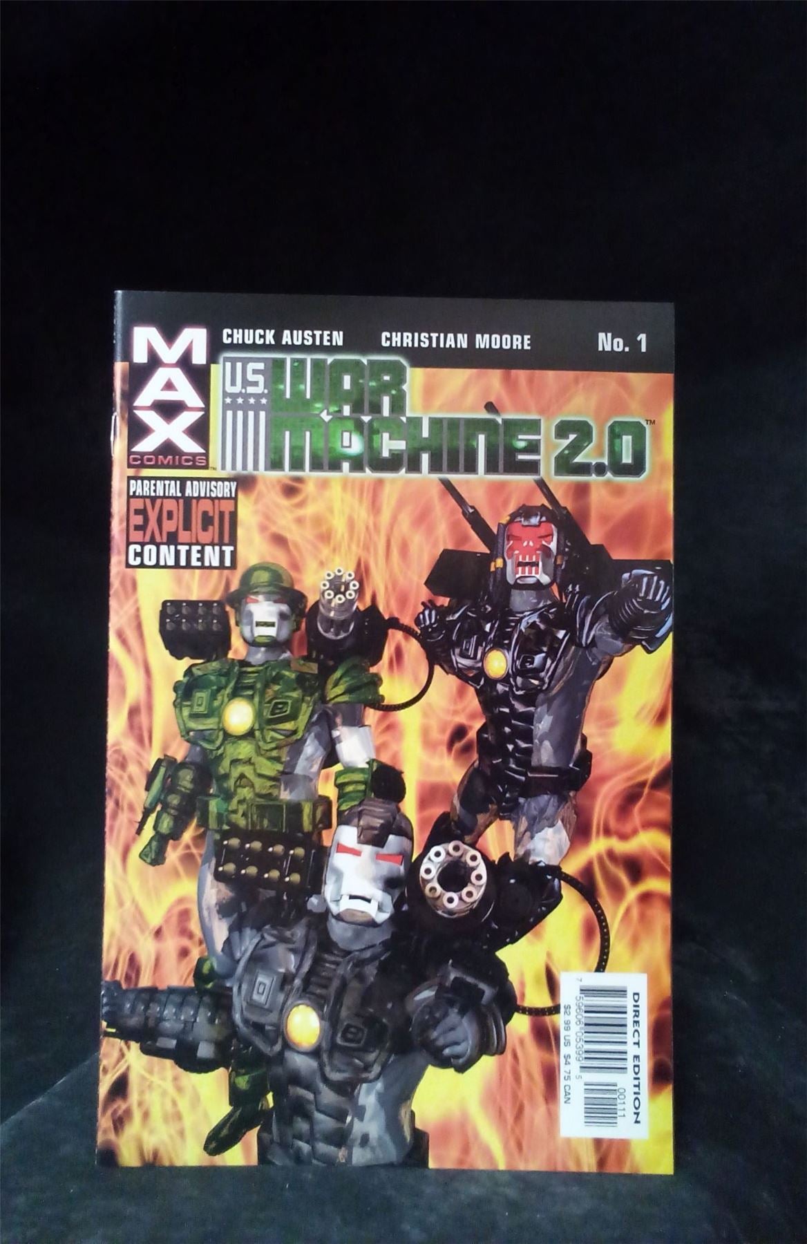 U.S. War Machine 2.0 #1 2003 Marvel Comics Comic Book