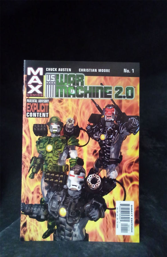 U.S. War Machine 2.0 #1 2003 Marvel Comics Comic Book