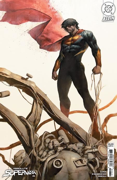 ABSOLUTE SUPERMAN #6 CVR C PUPPETEER LEE CARD STOCK VAR  DC Comics Comic Book 2025