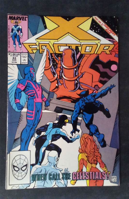 X-Factor #43 1989 marvel Comic Book