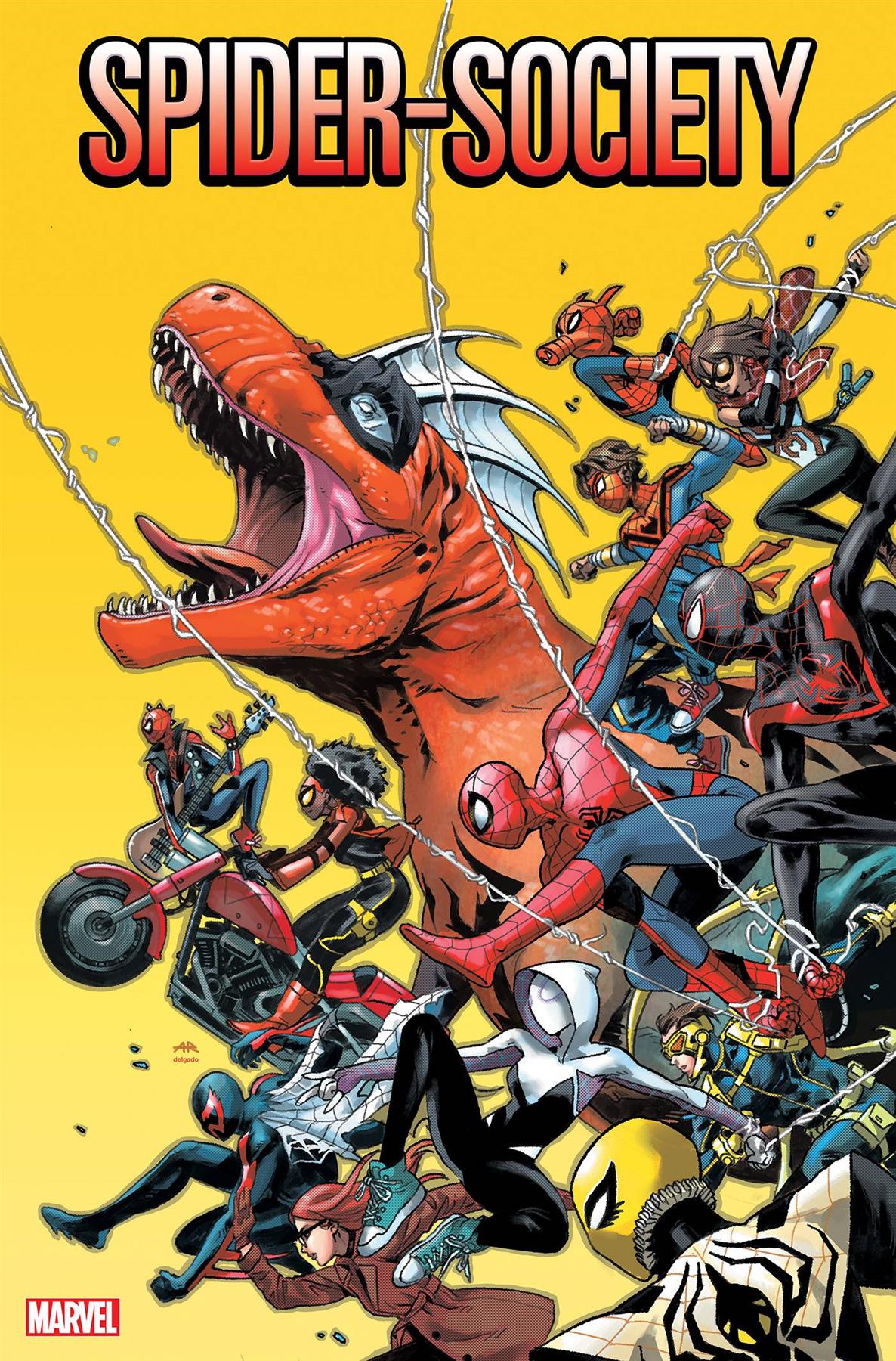 Spider-society #1 Anand Ramcheron Var Marvel Prh Comic Book 2024