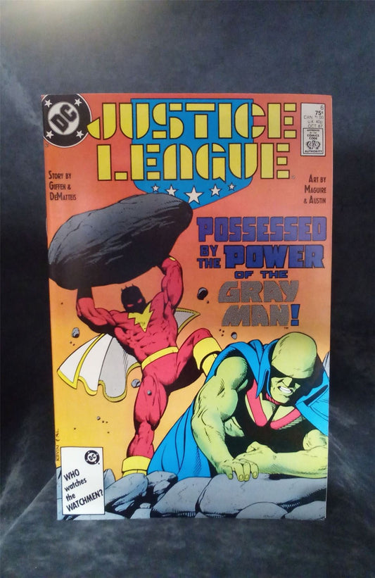 Justice League #6 1987 DC Comics Comic Book