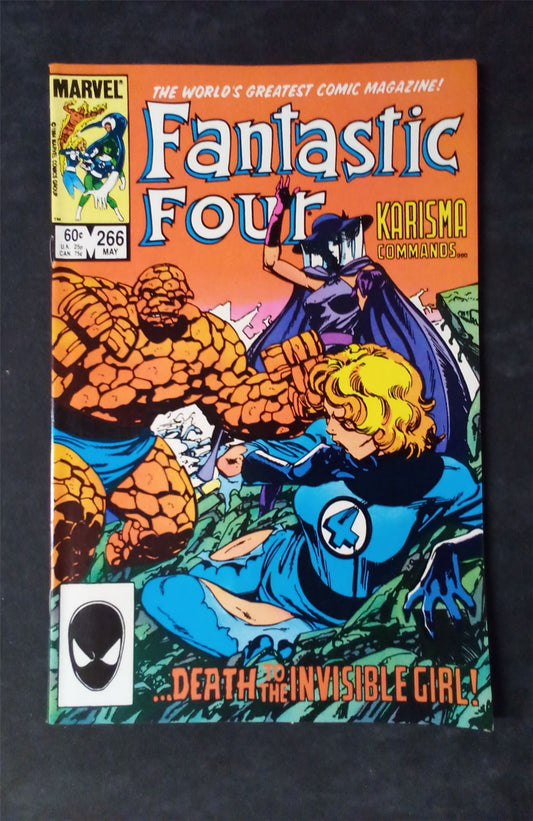 Fantastic Four #266 Direct Edition 1984 marvel Comic Book