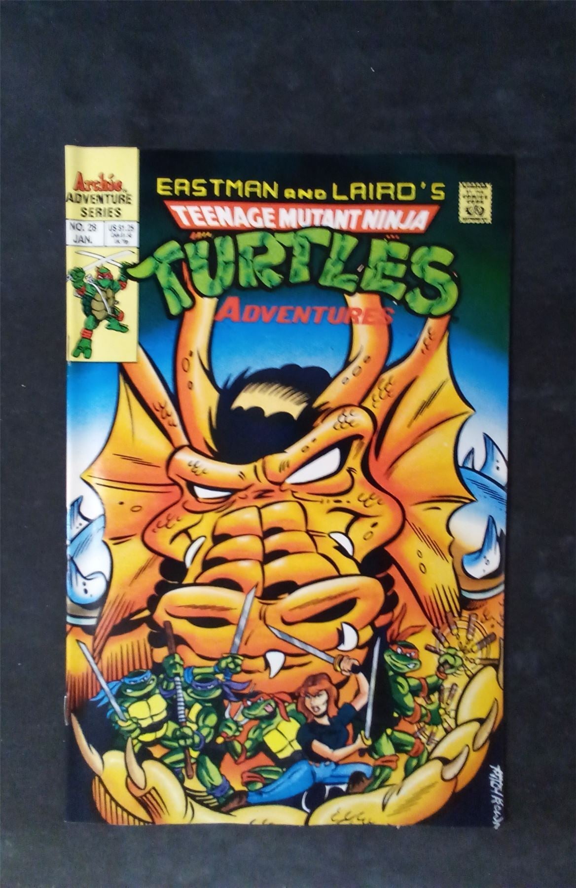 Teenage Mutant Ninja Turtles Adventures #28 1992 Archie Comics Comic Book