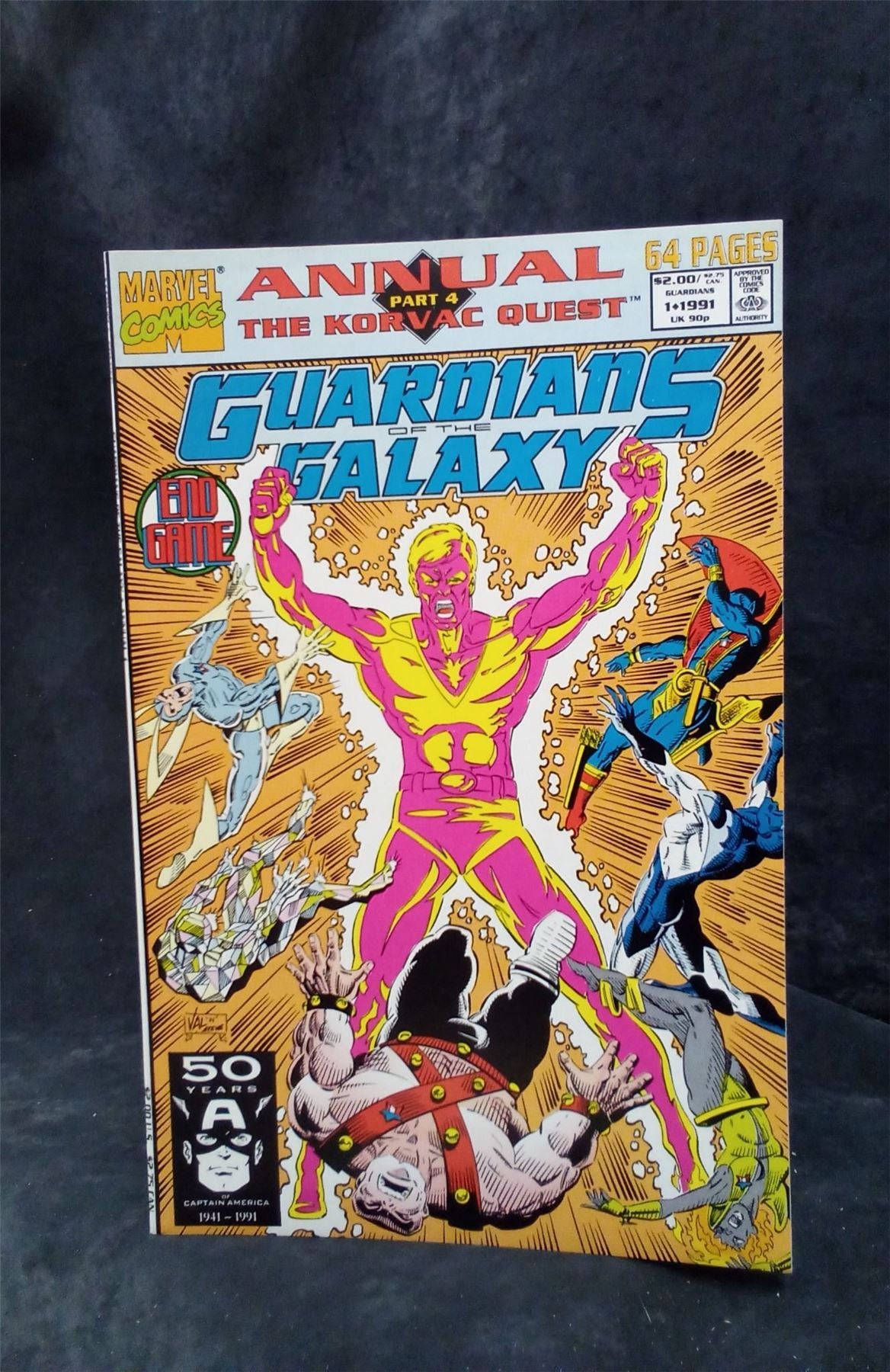 Guardians of the Galaxy Annual #1 1991 Marvel Comics Comic Book