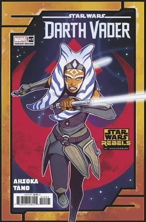 Star Wars Darth Vader #42 Wijngaard Ahsoka Rebels 10th Ann (Wijngaard Ahsoka Rebels 10th Ann) Marvel Prh Comic Book 2024
