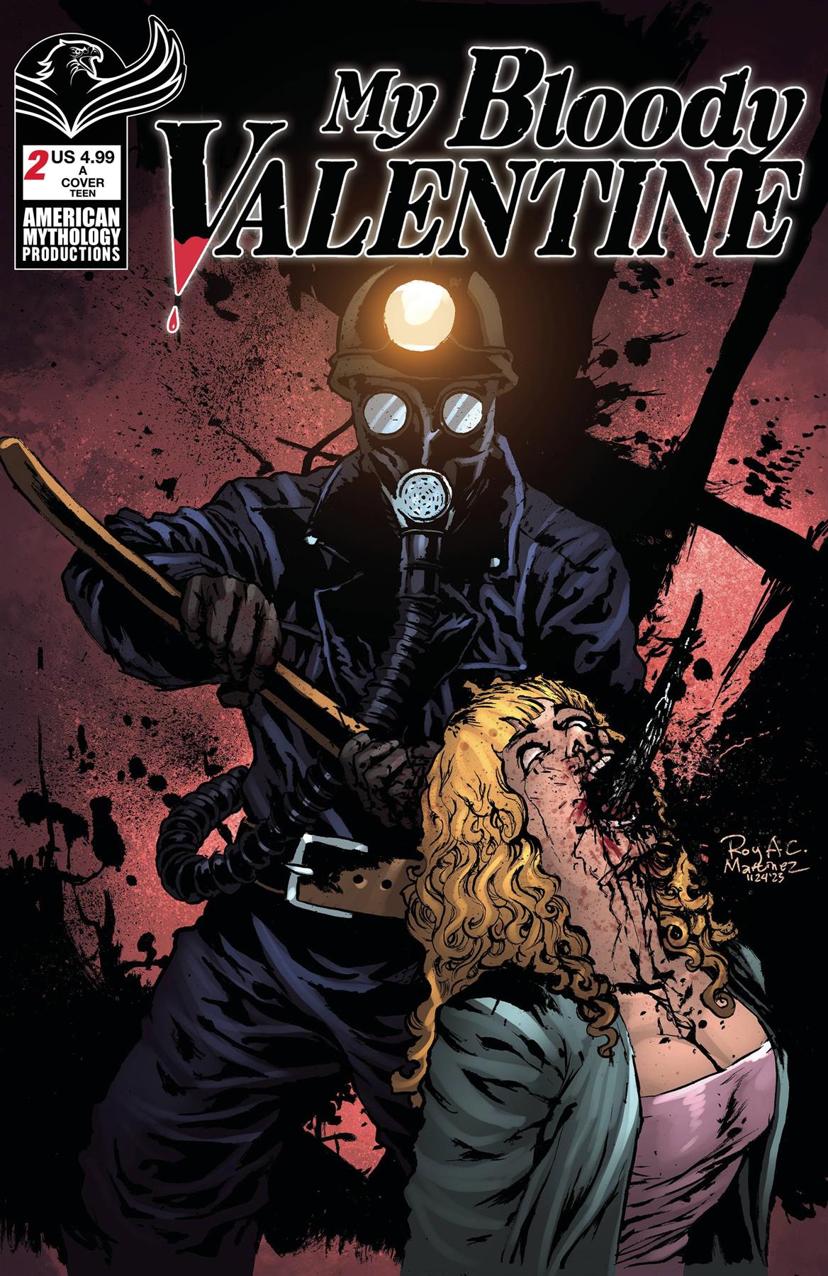 Valentine Bluffs Massacre #2 Cvr A Martinez (mr) American Mythology Productions Comic Book