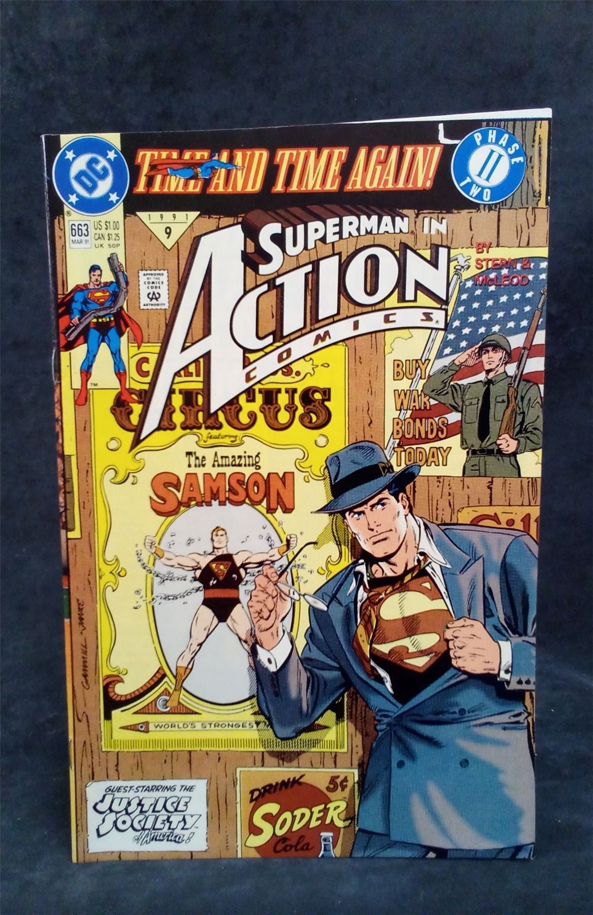 Action Comics #663 1991 DC Comics Comic Book