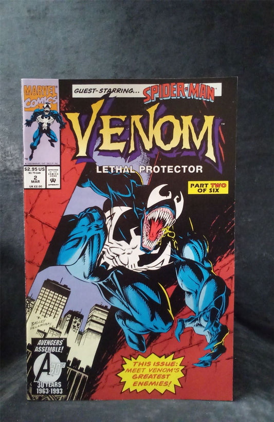 Venom: Lethal Protector #2 1993 Marvel Comics Comic Book