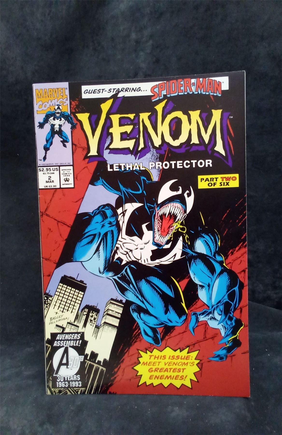 Venom: Lethal Protector #2 1993 Marvel Comics Comic Book