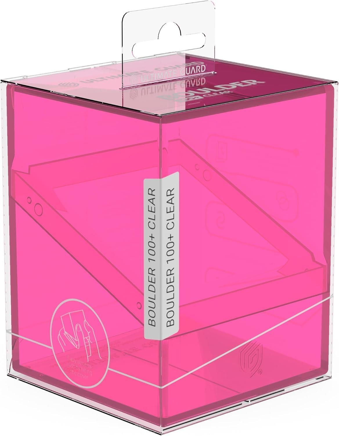Ultimate Guard Deck Case - Boulder 100+ Clear - Rhondonite