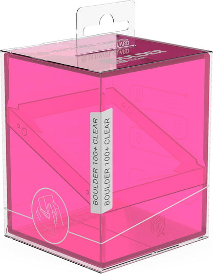 Ultimate Guard Deck Case - Boulder 100+ Clear - Rhondonite