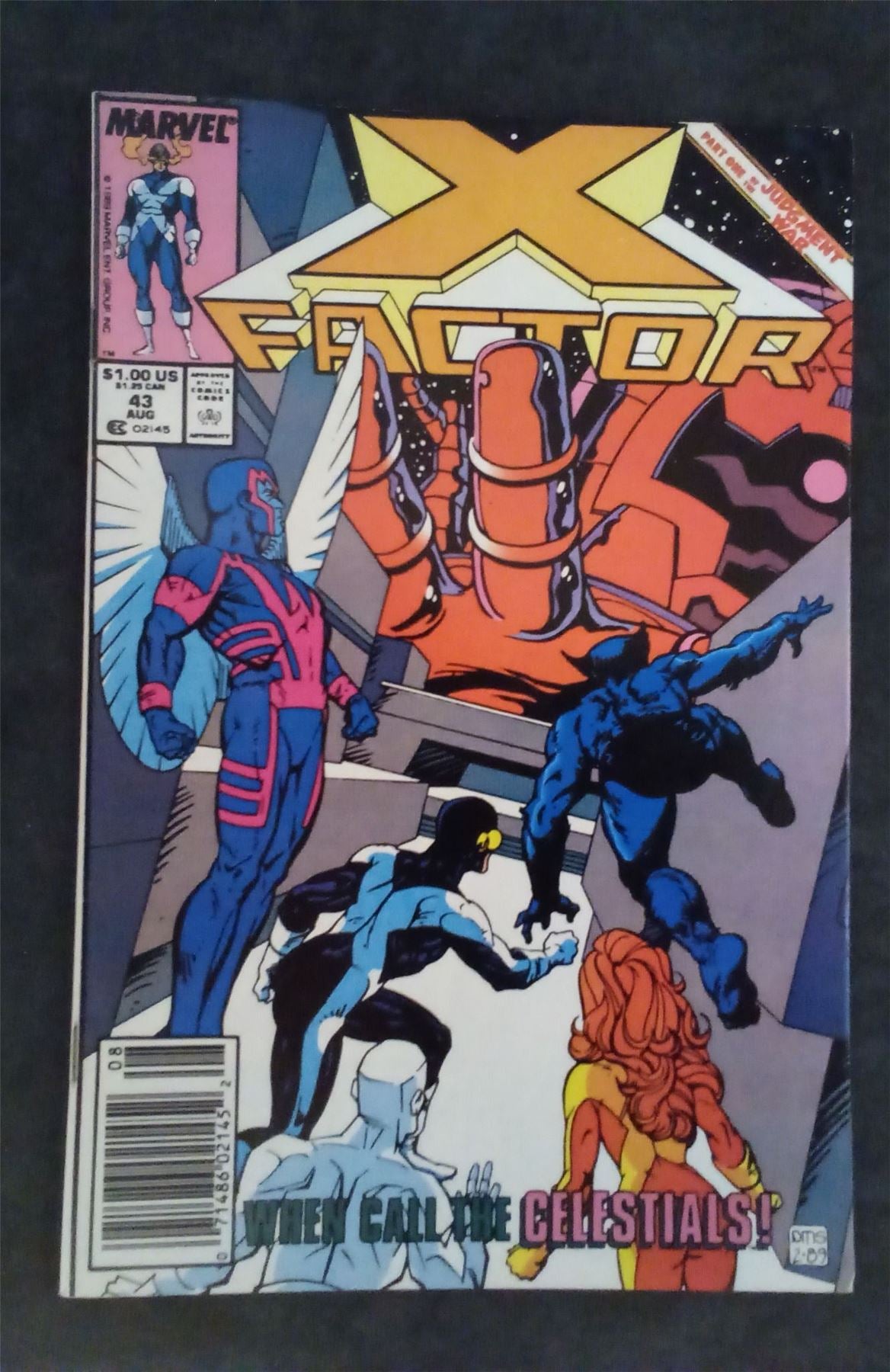 X-Factor #43 1989 marvel Comic Book