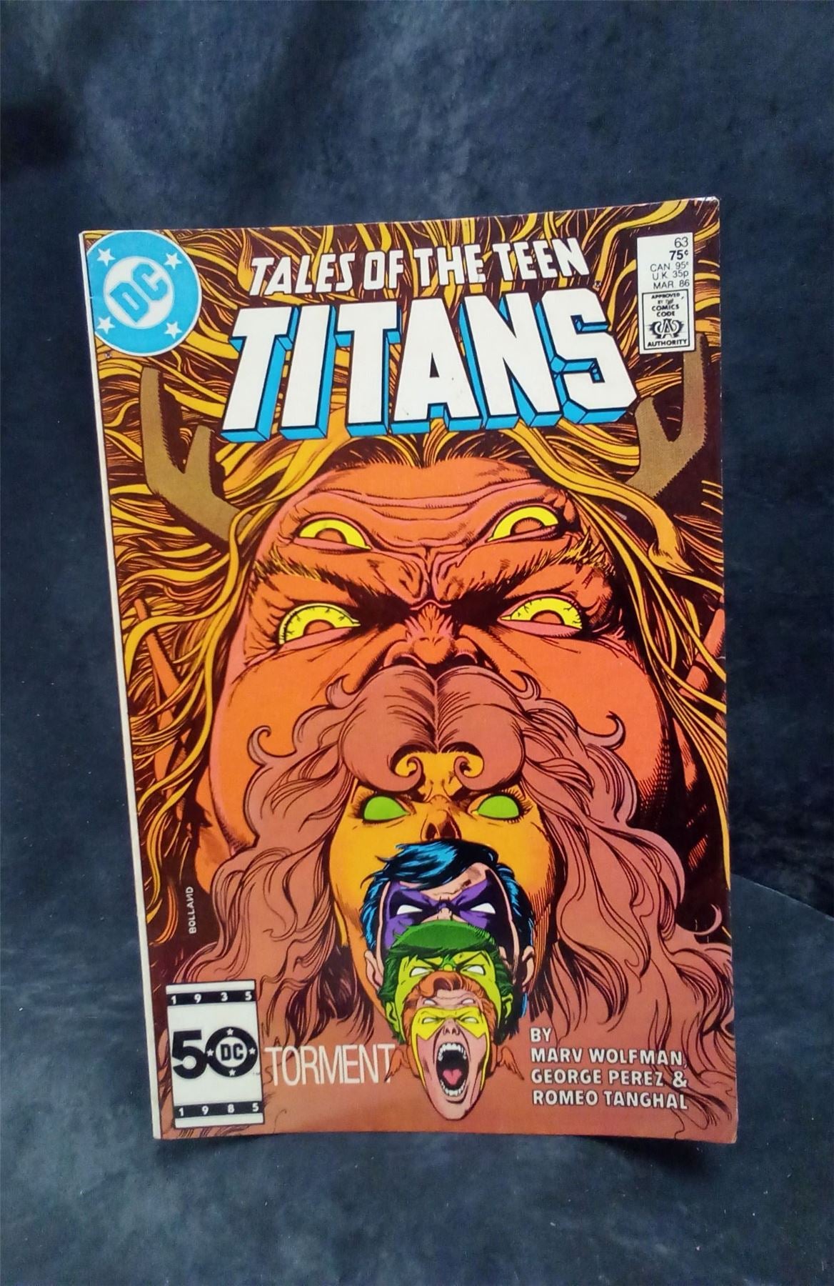 Tales of the Teen Titans #63 1986 DC Comics Comic Book