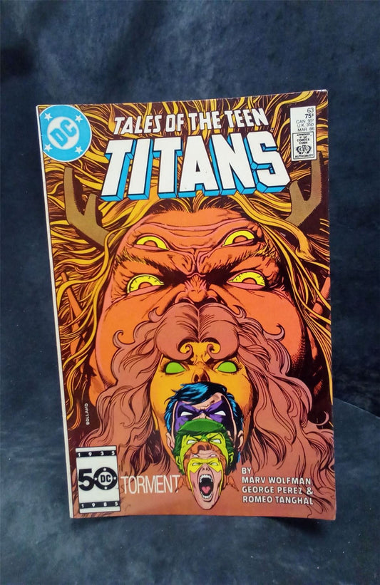 Tales of the Teen Titans #63 1986 DC Comics Comic Book