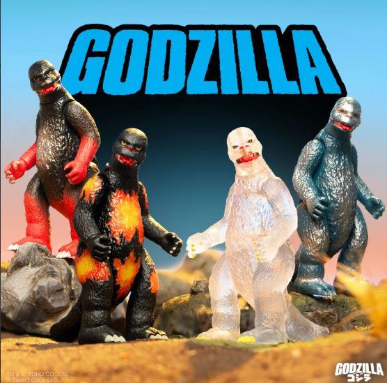 Toho Blind Box Wave 4 Blind Box Flat (Shogun V2) Godzilla by Super7