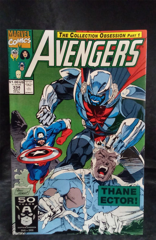 The Avengers #334 1991 Marvel Comics Comic Book
