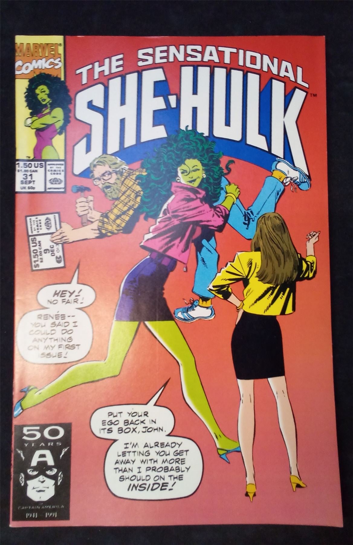 The Sensational She-Hulk #31 1991 marvel Comic Book