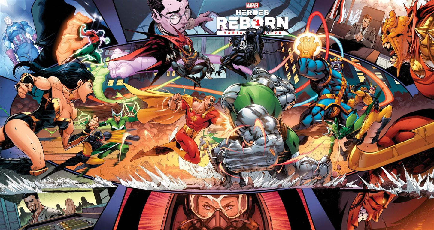 Heroes Reborn #1 (of 7) Coello Gatefold Var Marvel Comics Comic Book