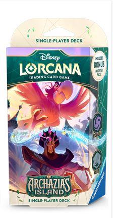 Disney Lorcana Archazia's Island Starter Deck Iago/Jafar TCG By Ravensburger