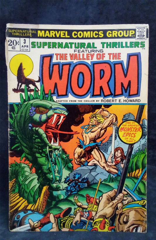 Supernatural Thrillers #3 1973 Marvel Comics Comic Book