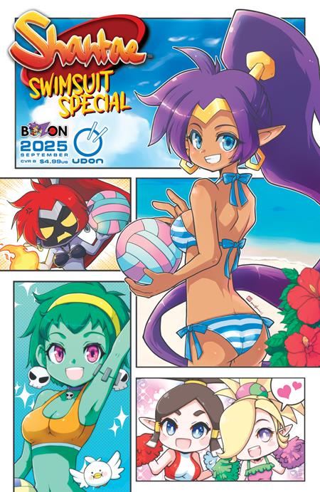 2025 SHANTAE SWIMSUIT SPECIAL #1 (ONE SHOT) CVR B MIKAN VAR  UDON Entertainment Comic Book 2025