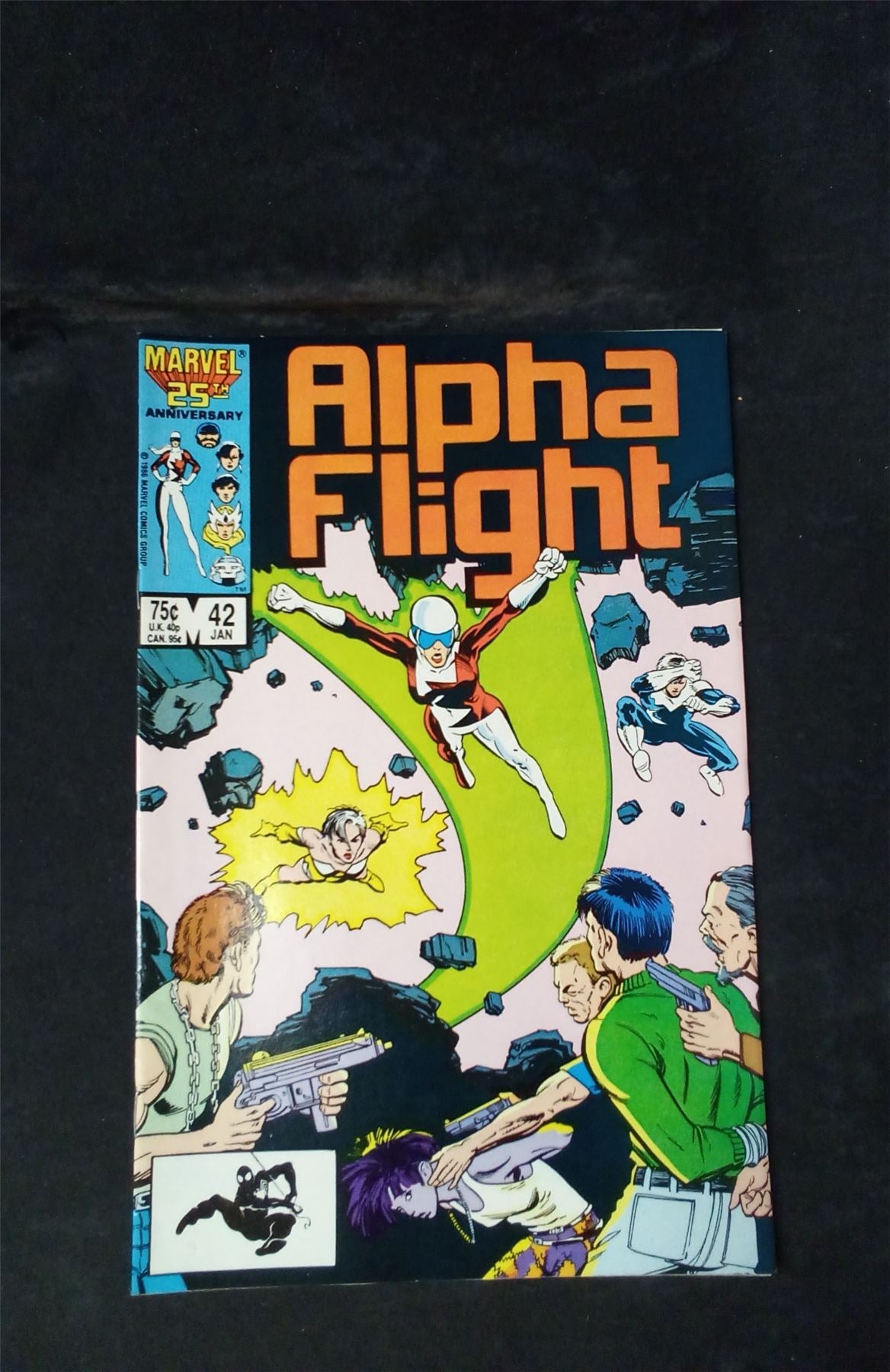 Alpha Flight #42 Direct Edition 1987 marvel Comic Book